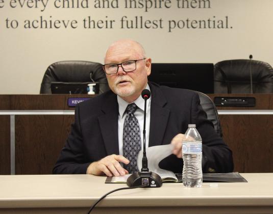 By a razorthin margin, Dave Rhodes, pictured here during a candidates forum, defeated incumbent Richard Westerman in the Marble Falls mayoral race.