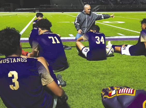 Former Marble Falls High School boys soccer coach Rick Hoover says winning a sportsmanship award is a reflection of his program, the Marble Falls Independent School District athletic department and the community.
