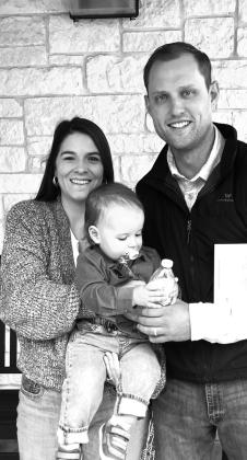 Ryan Craven (right) is the new Marble Falls High School boys soccer head coach, which means continuing to be apart of Marble Falls Independent School District with his wife, Amanda, who is a teacher at Marble Falls High School and their son Brooks. Contributed photo